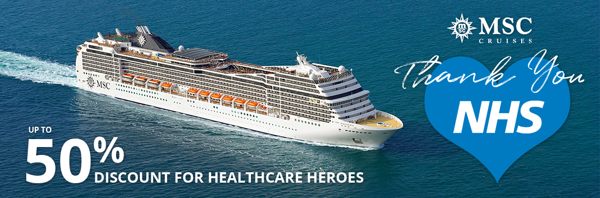 MSC Thanks NHS Workers with 50% Discount
